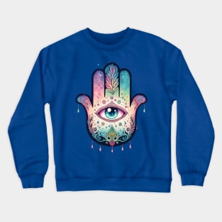 Hamsa Hand Crewneck Sweatshirt